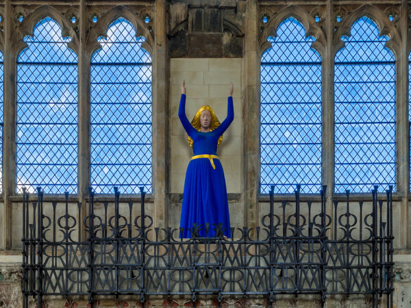 The Blessed Virgin Mary by David Wynne in the Lady Chapel