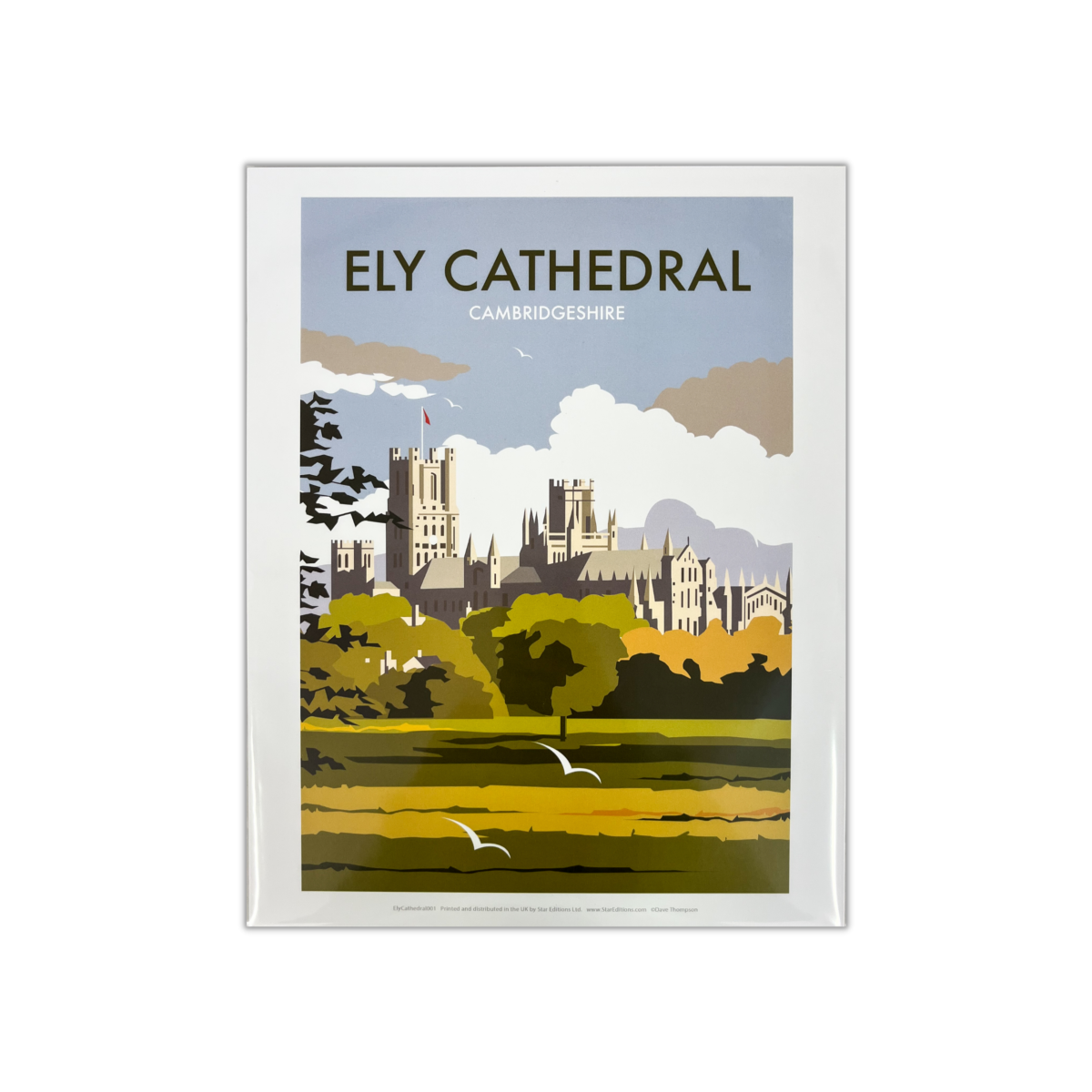 Image of Ely Cathedral print by Dave Thompson