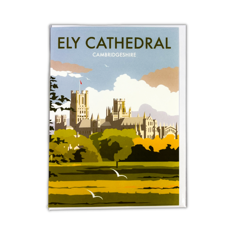 Ely Cathedral card by Dave Thompson