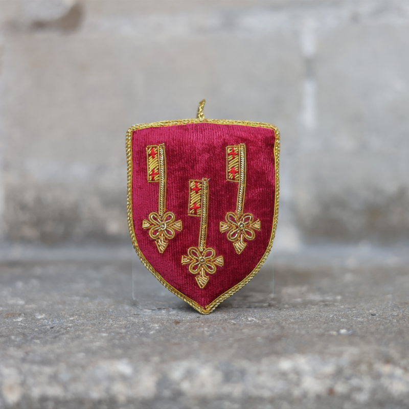 Ely Cathedral Keyshield Hanging Decoration