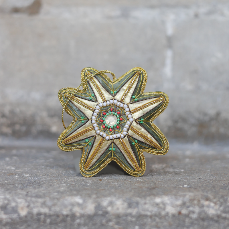 Octagon Star of Ely Cathedral Hanging Decoration