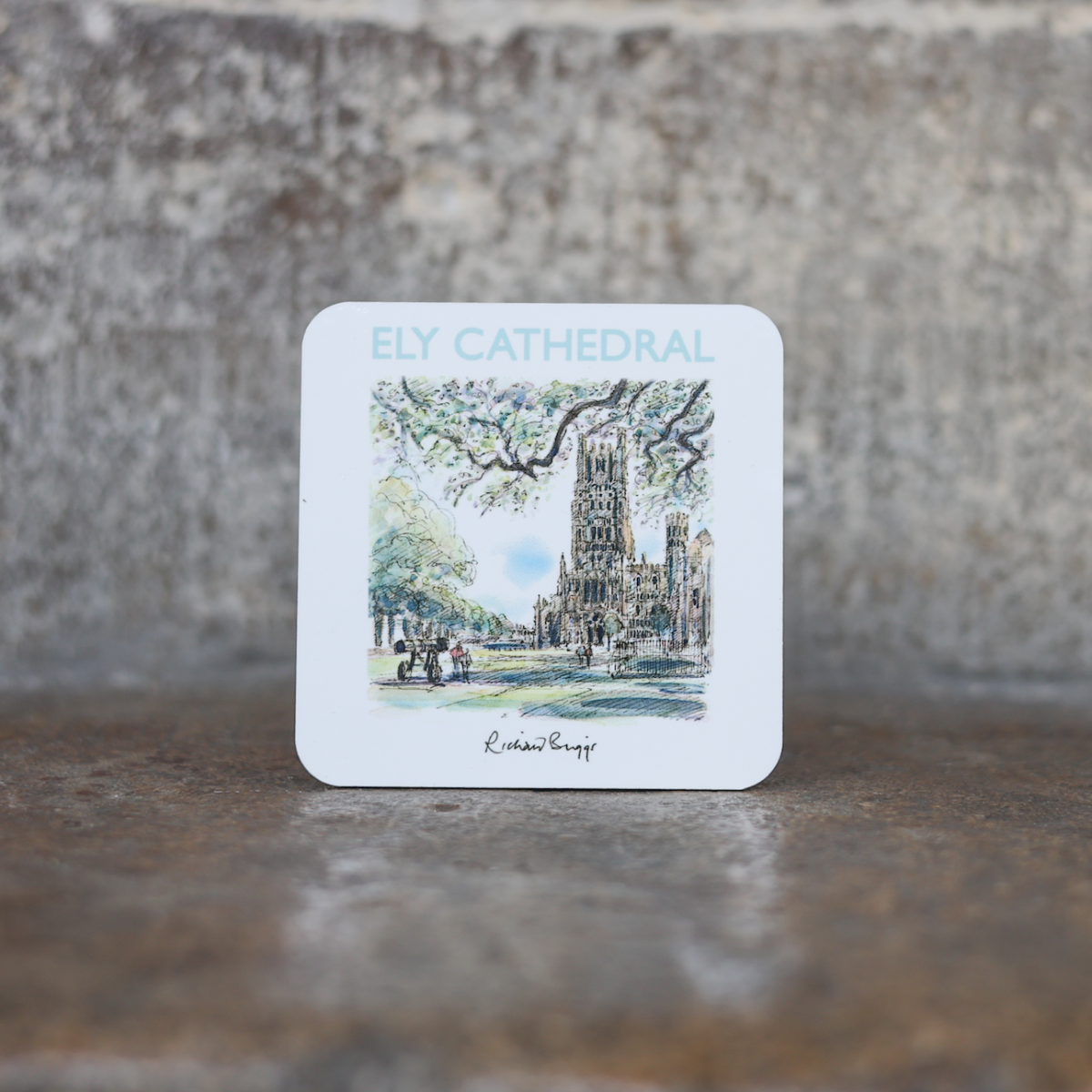 Image of Ely Cathedral coaster by Richard Briggs