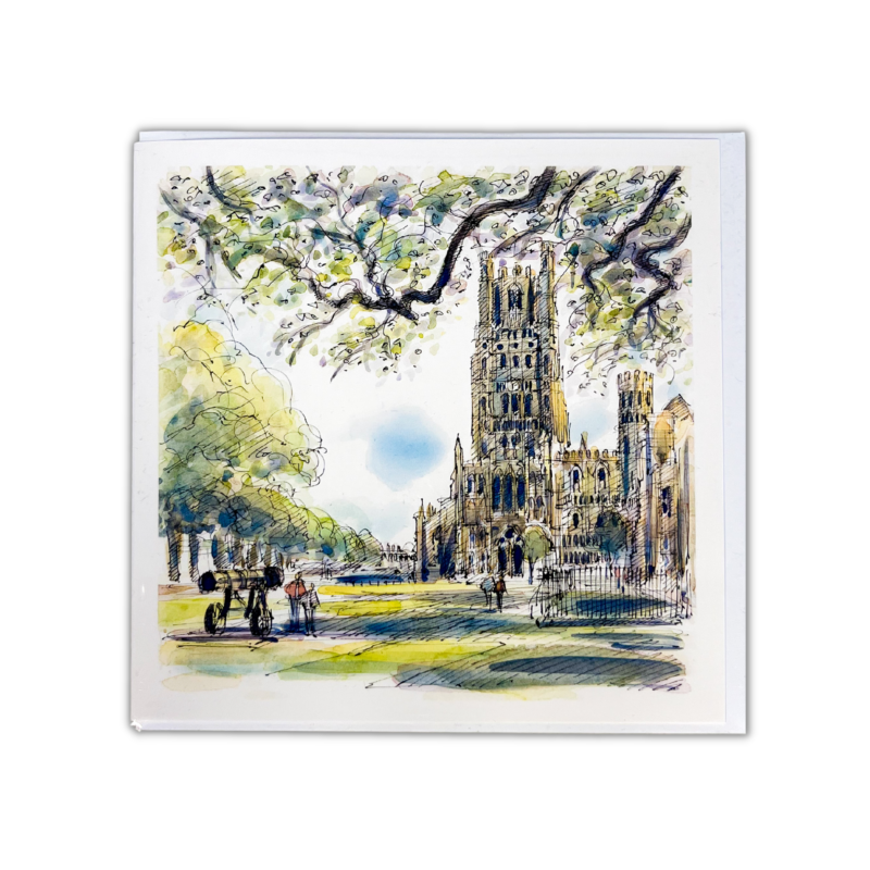 Ely Cathedral card by Richard Briggs