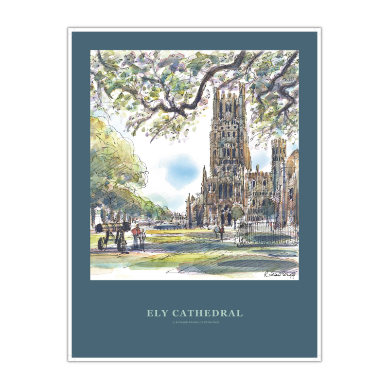 Ely Cathedral print by Richard Briggs