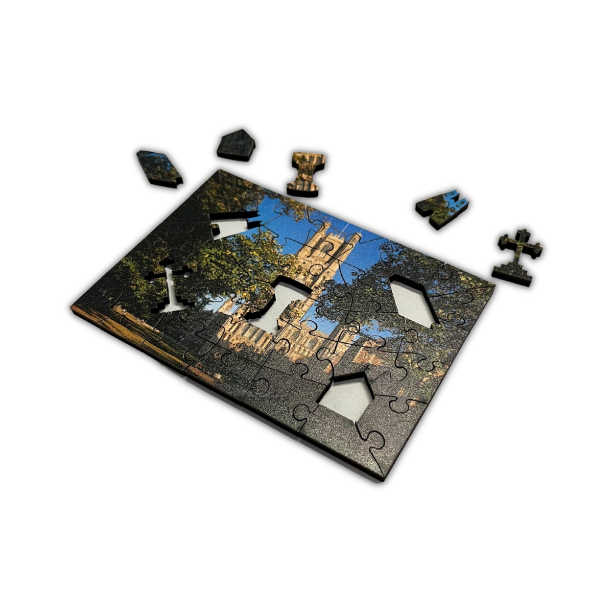 Image of West Tower Mini Wooden Jigsaw