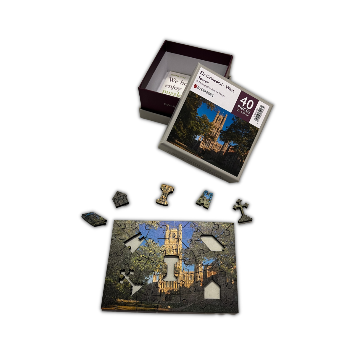 Image of West Tower Mini Wooden Jigsaw
