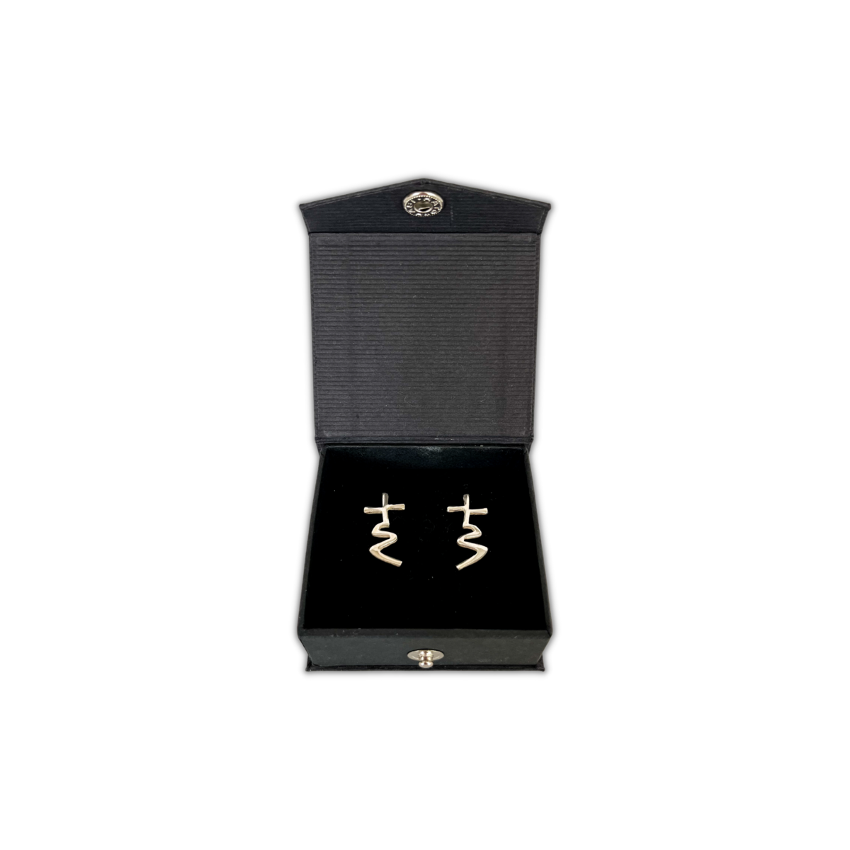 Image of The Way of Life Silver Earrings - Large