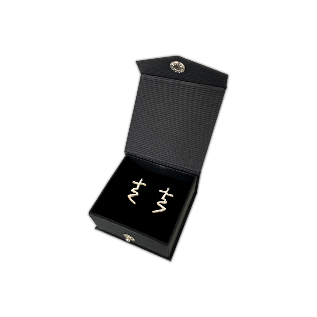 Image of The Way of Life Silver Earrings - Large