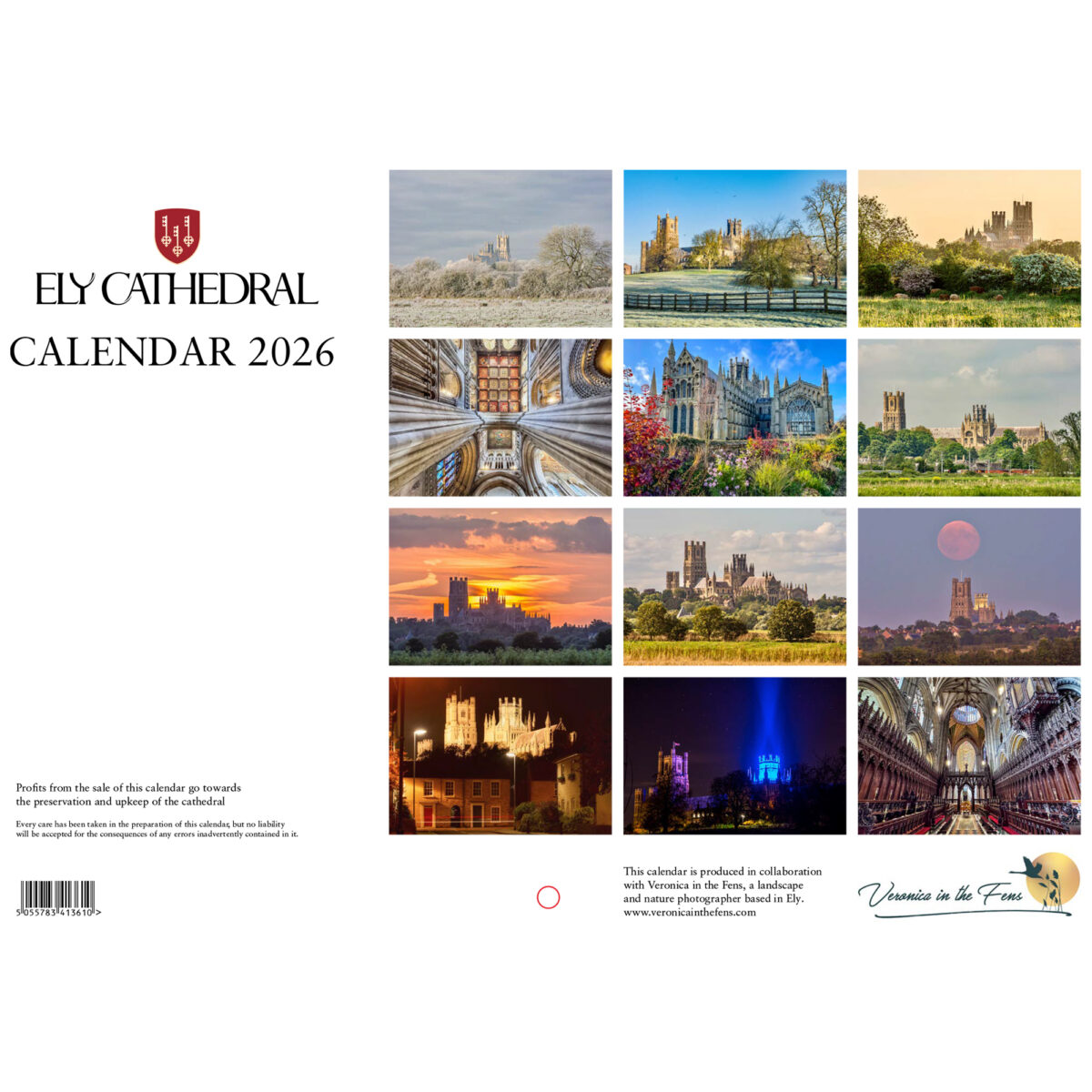 Image of 2026 Ely Cathedral Calendar