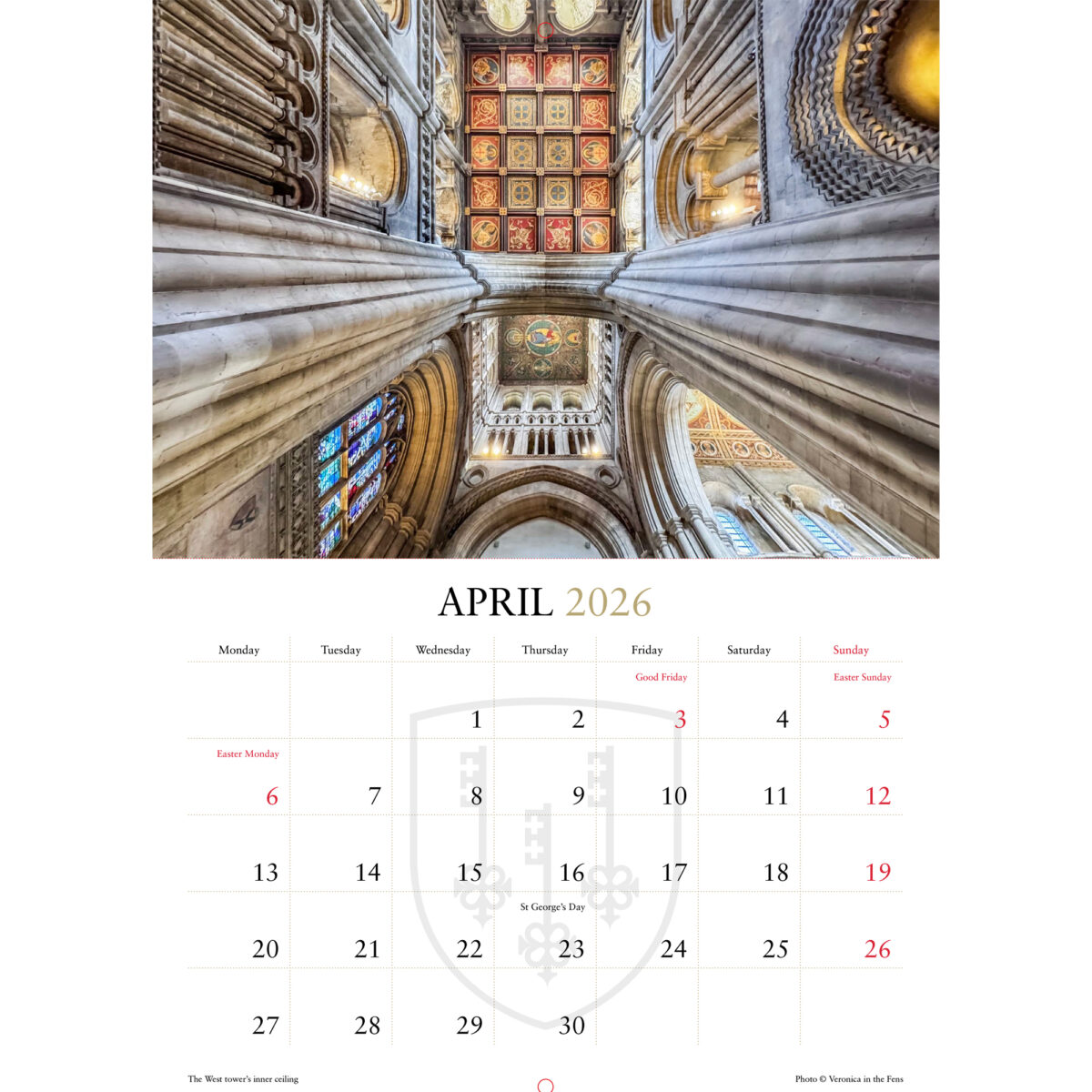 Image of 2026 Ely Cathedral Calendar