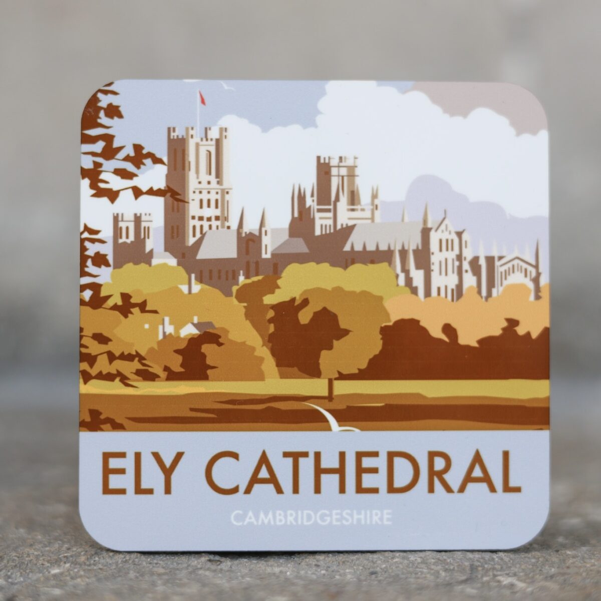 Image of Ely Cathedral coaster by Dave Thompson