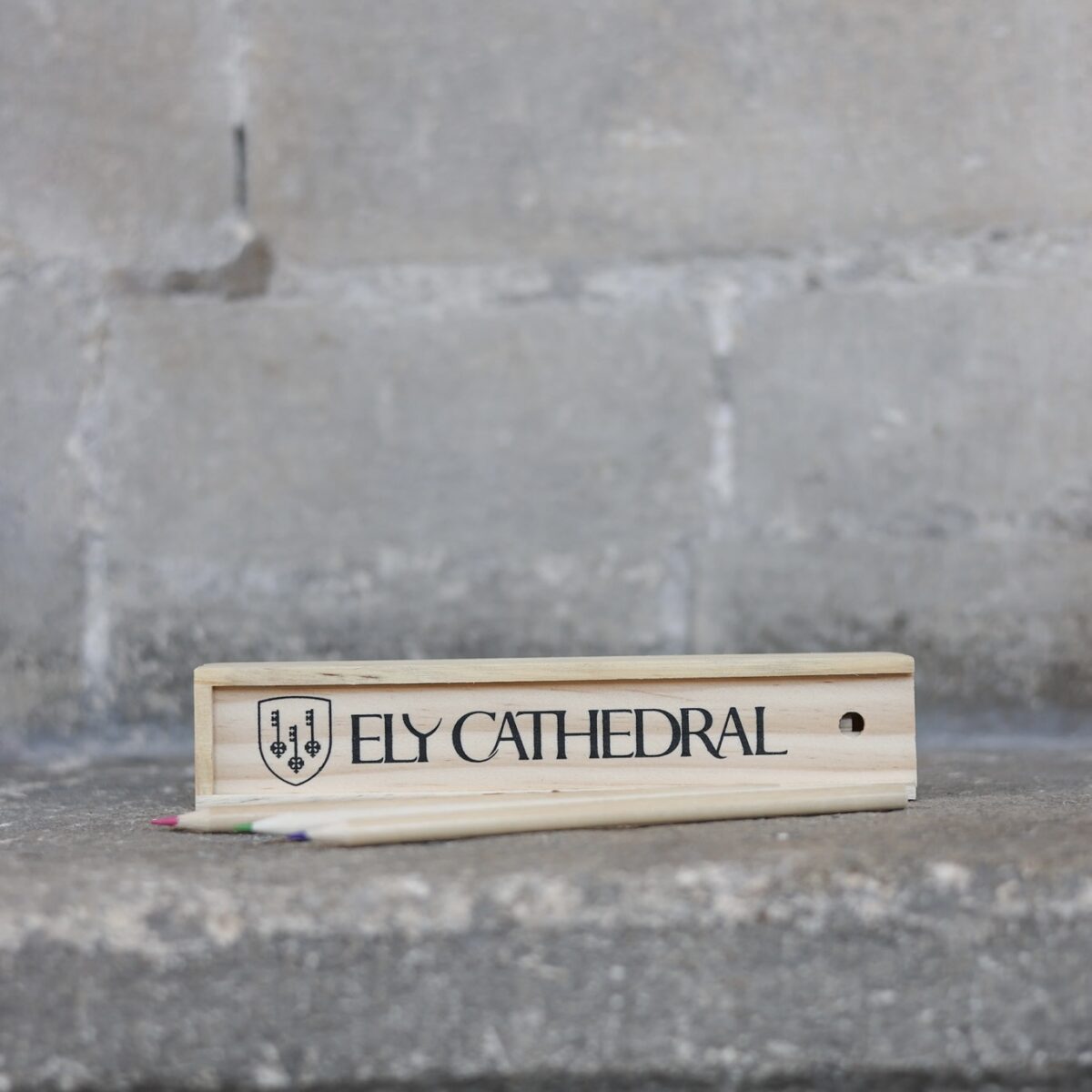 Image of Wooden Pencil Box
