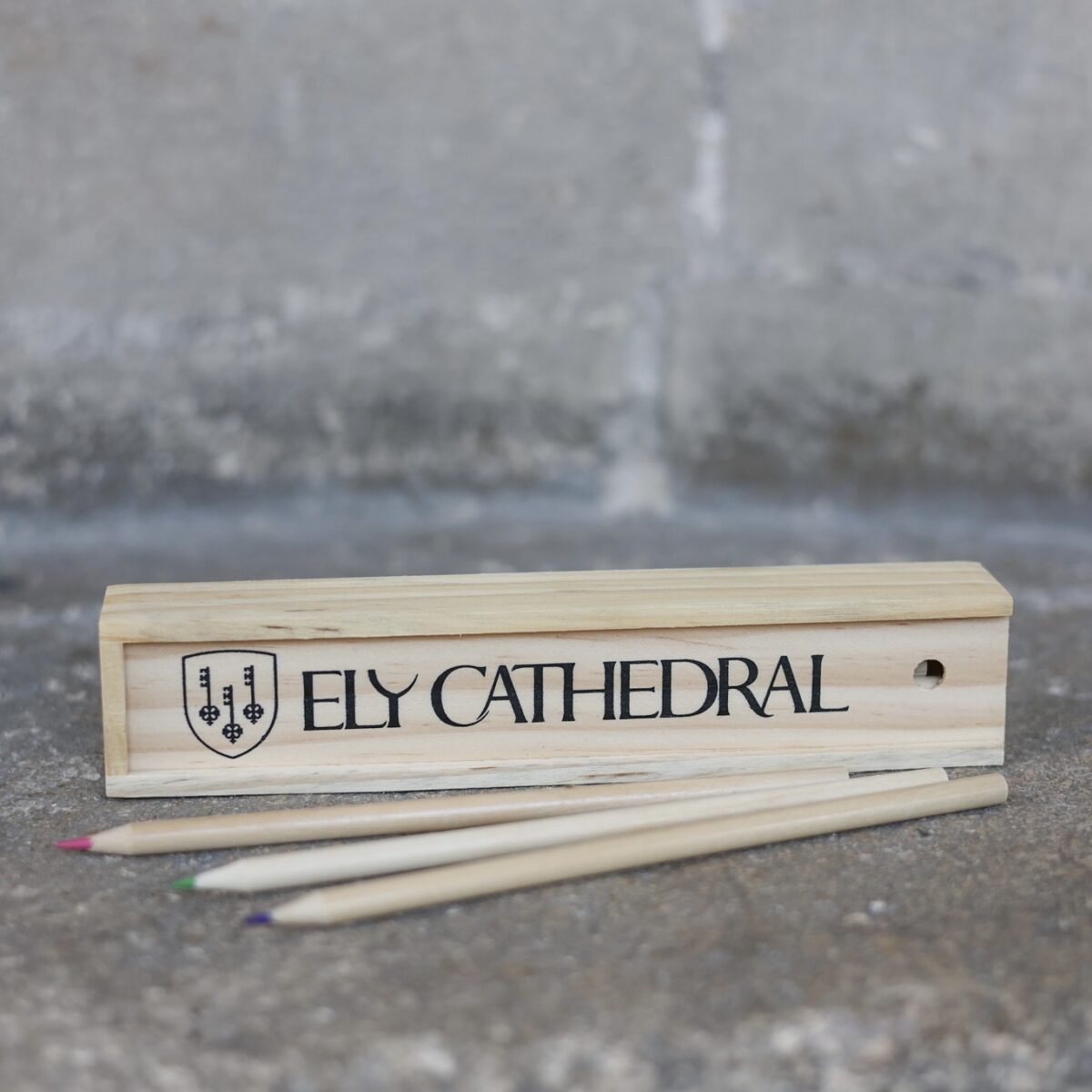Image of Wooden Pencil Box