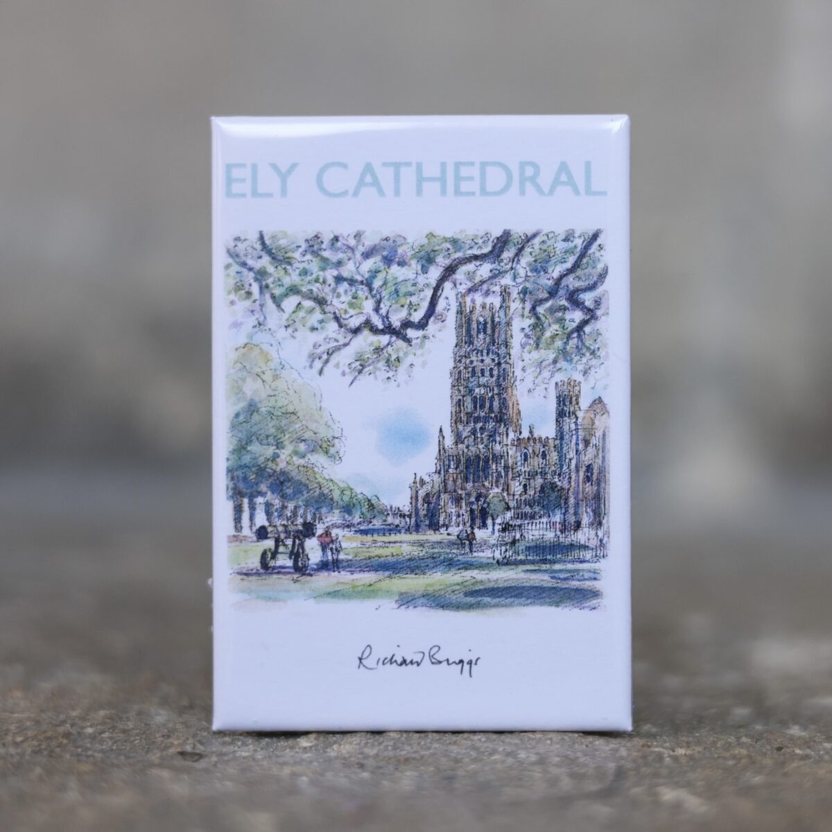 Image of Ely Cathedral magnet by Richard Briggs