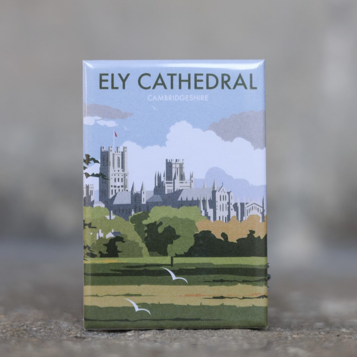 Image of Ely Cathedral magnet by Dave Thompson