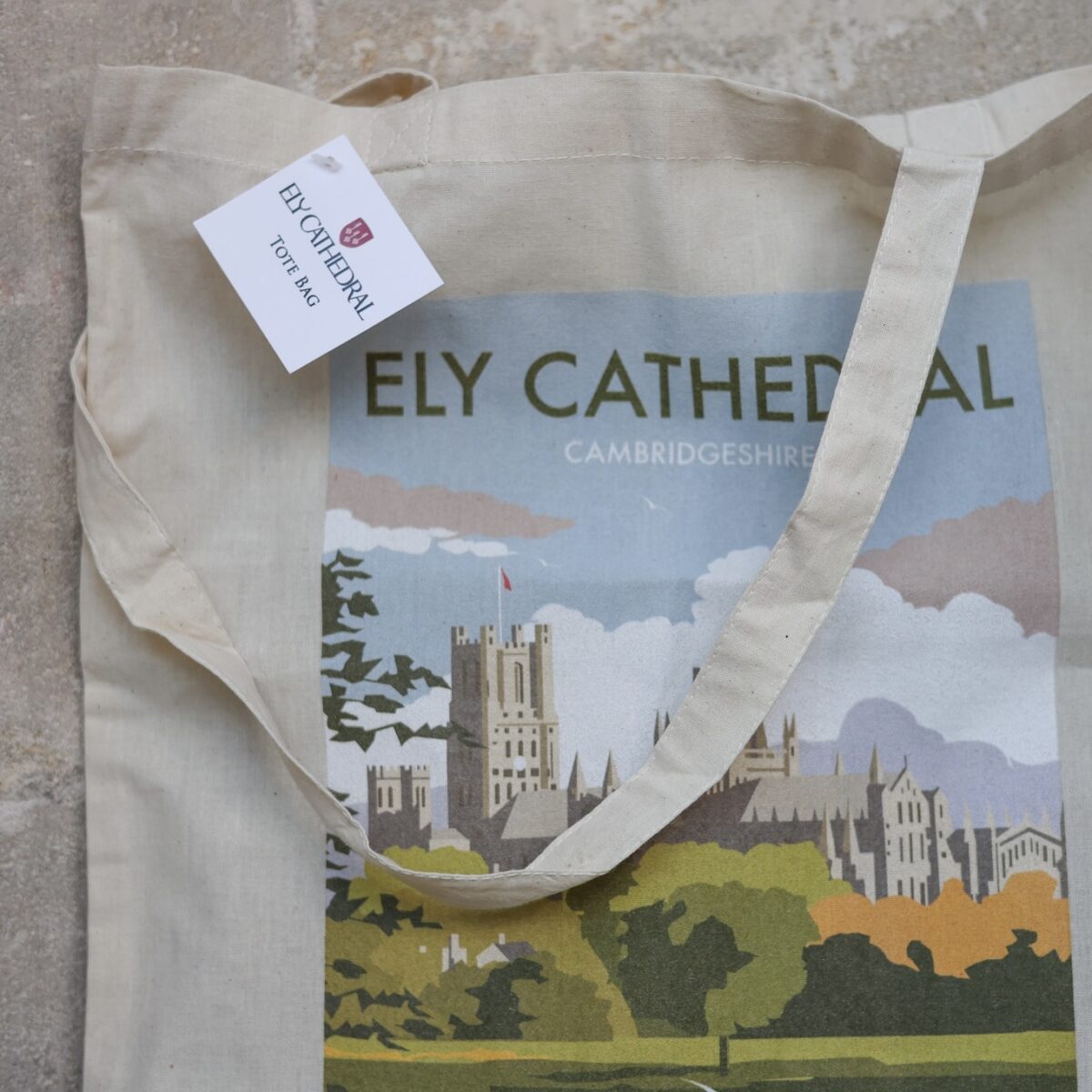Image of Ely Cathedral tote bag by Dave Thompson