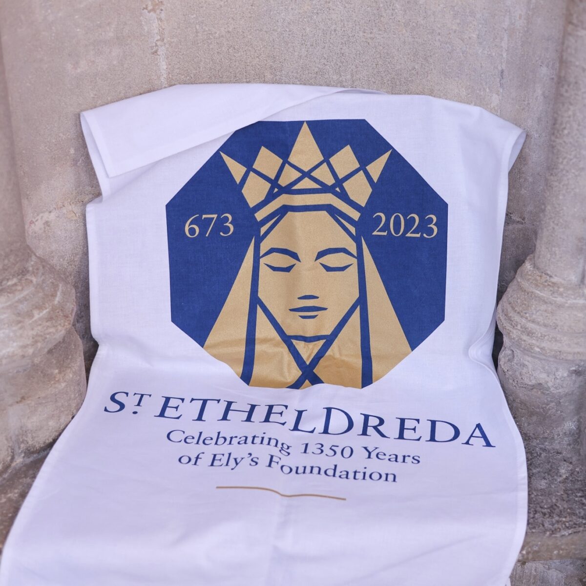 Image of St. Etheldreda tea towel