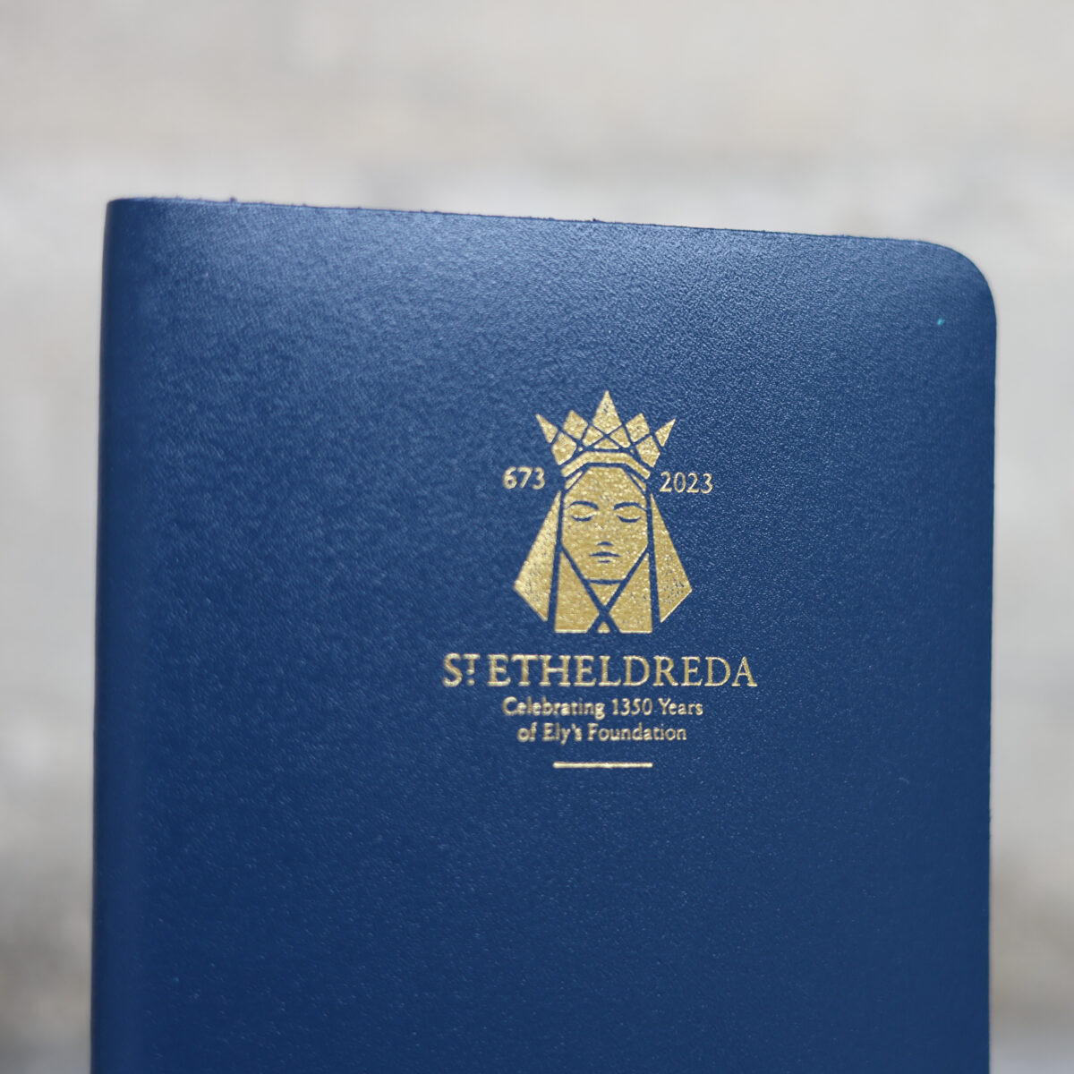 Image of St. Etheldreda Leather Notebook