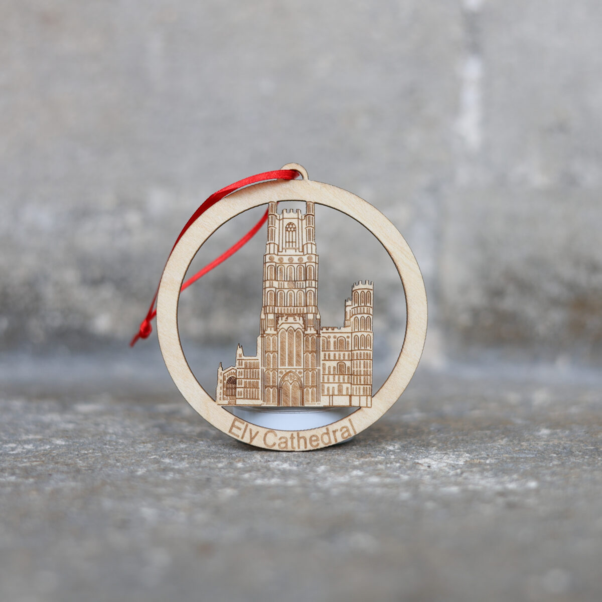 Image of Ely Cathedral Wooden Hanging Decoration