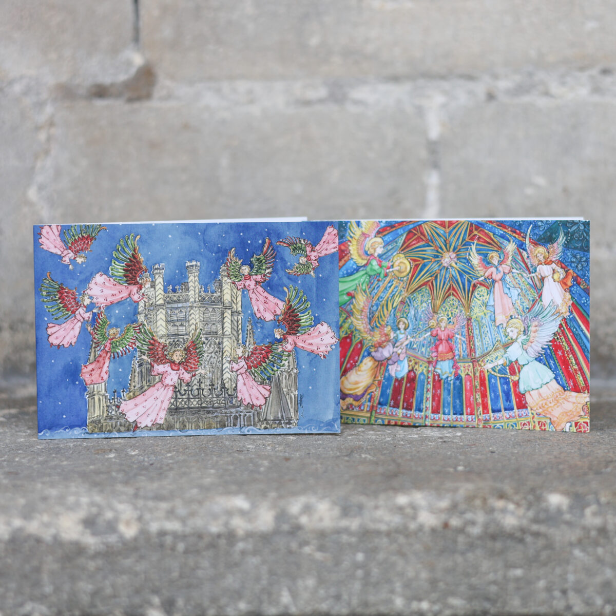 Image of Friends Christmas Card (2026) - Ely Cathedral Angels