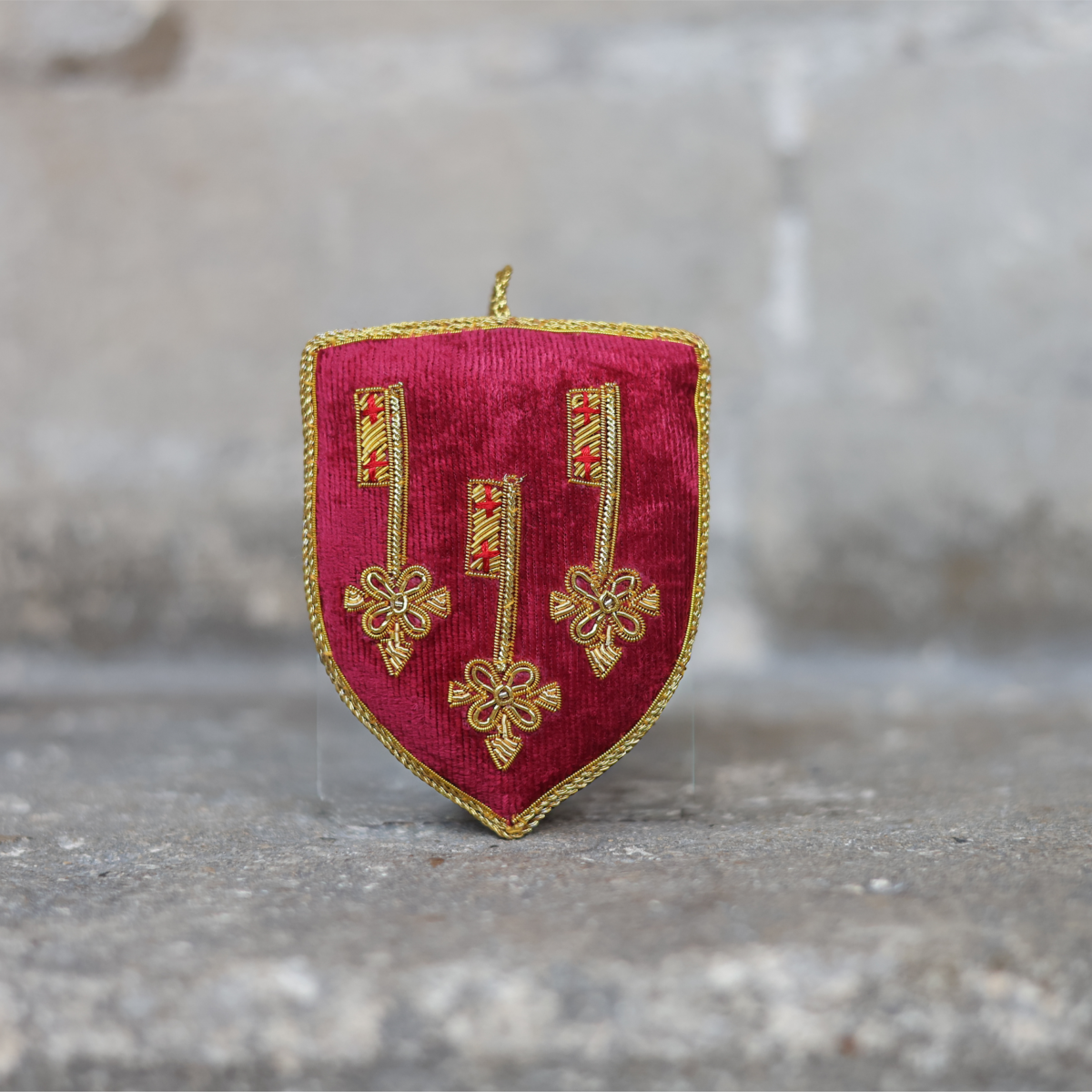 Image of Ely Cathedral Keyshield Hanging Decoration