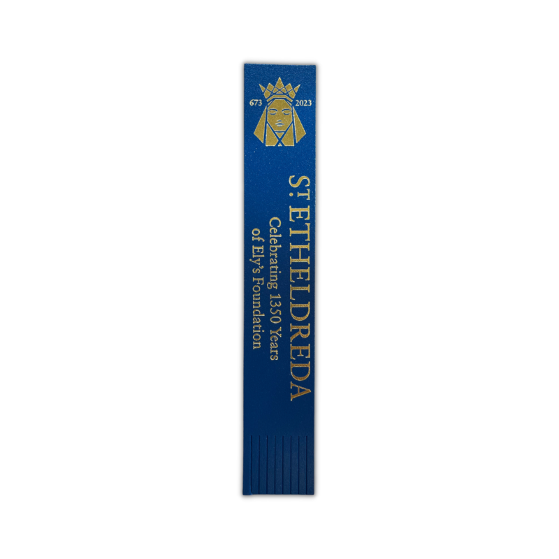 St. Etheldreda Leather Bookmark