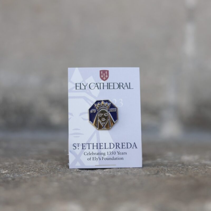 St. Etheldreda pin badge