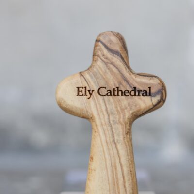 Thumbnail image of Olive Wood Holding Cross