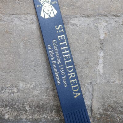 Thumbnail image of St. Etheldreda Leather Bookmark