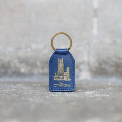Thumbnail image of Ely Cathedral stitched leather key ring