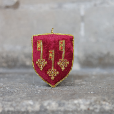 Thumbnail image of Ely Cathedral Keyshield Hanging Decoration