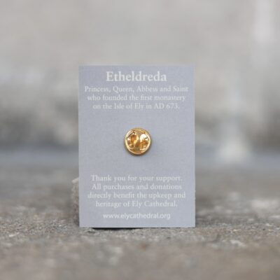 Thumbnail image of St. Etheldreda pin badge